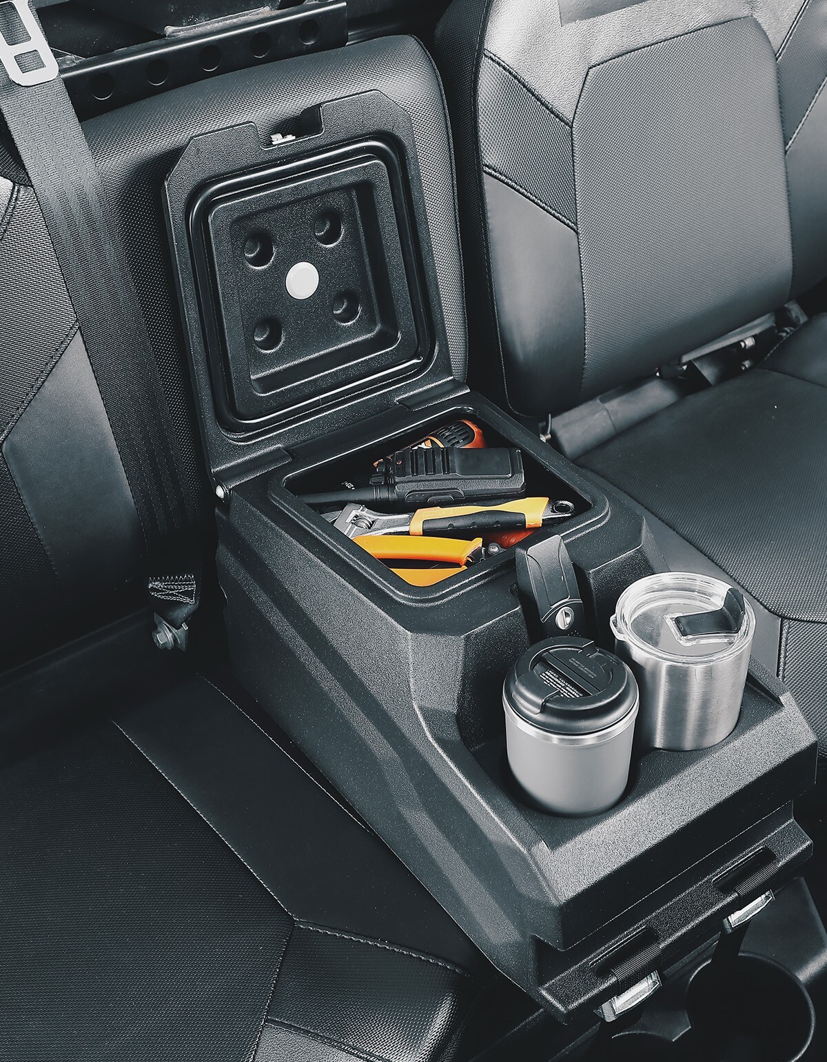 KEMIMOTO Bench Seat Center Console Armrest Box For Ranger XP 1000/ Crew XP 1000