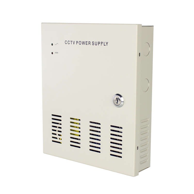 Ultrapoe 9CH DC12V 10A Power Supply Box Distribution For CCTV Security Camera