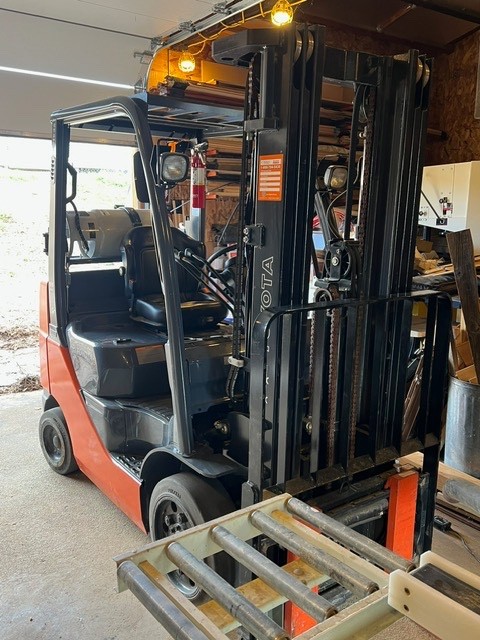 toyota forklift 8FGCU25