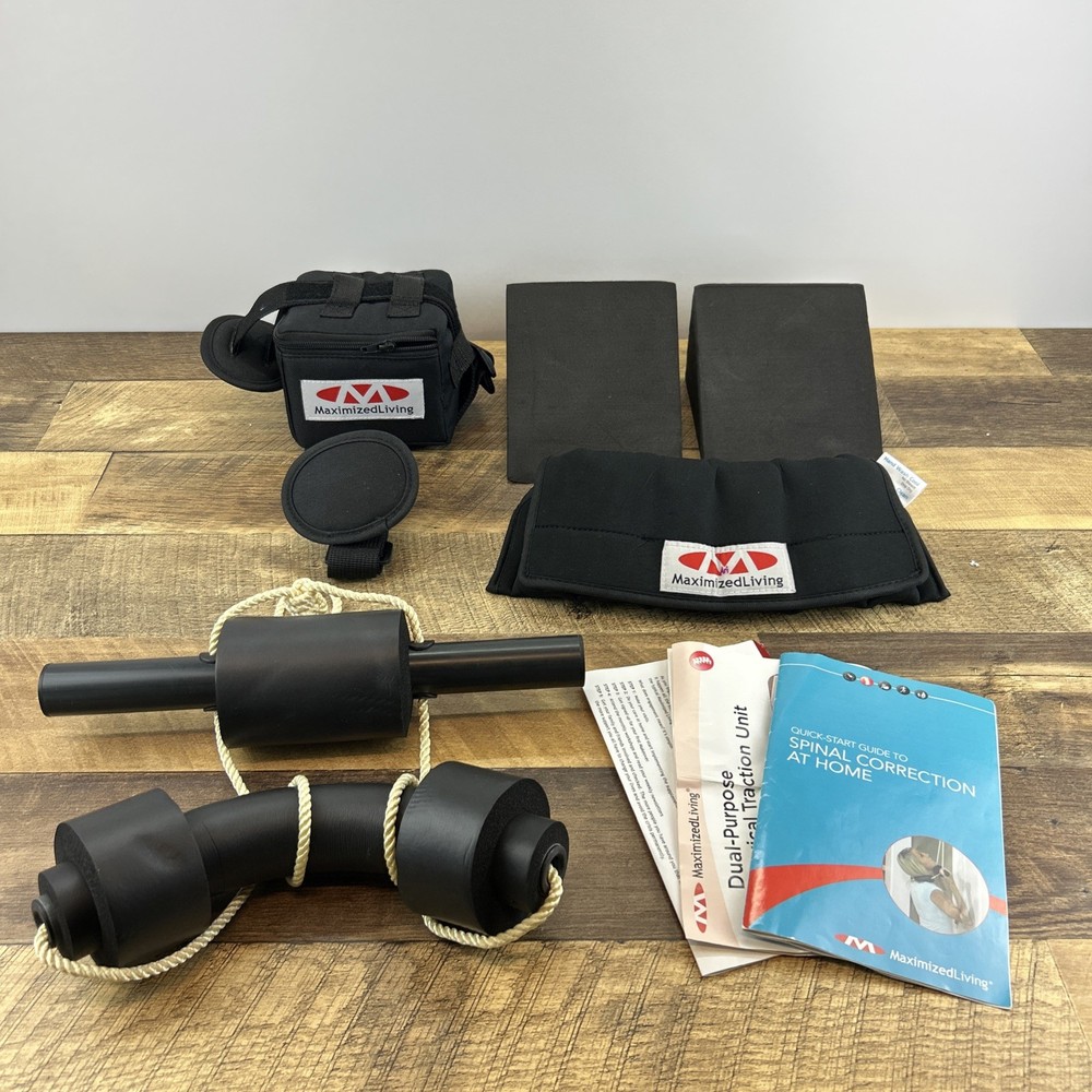 Maximized Living Cervical Traction Spinal Correction System Maxliving *READ Desc