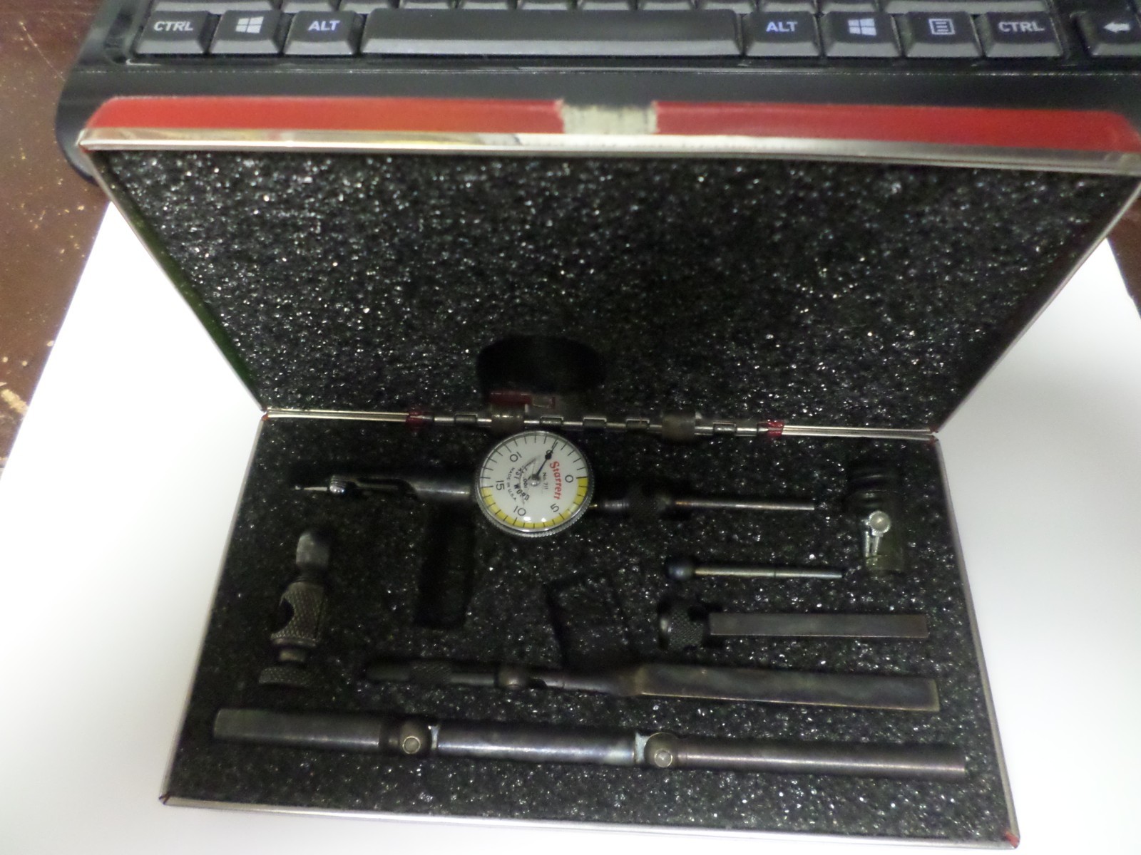 STARRETT LAST WORD INDICATOR SET - USED - READ