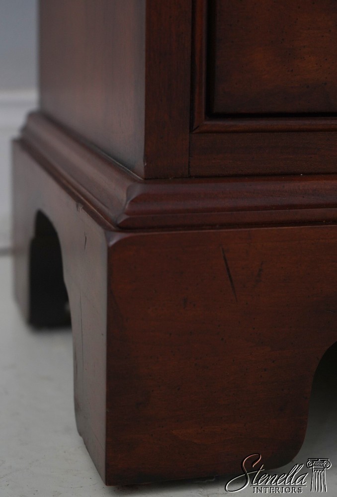 L68885: CENTURY Cherry 12 Drawer Marble Top Server Console