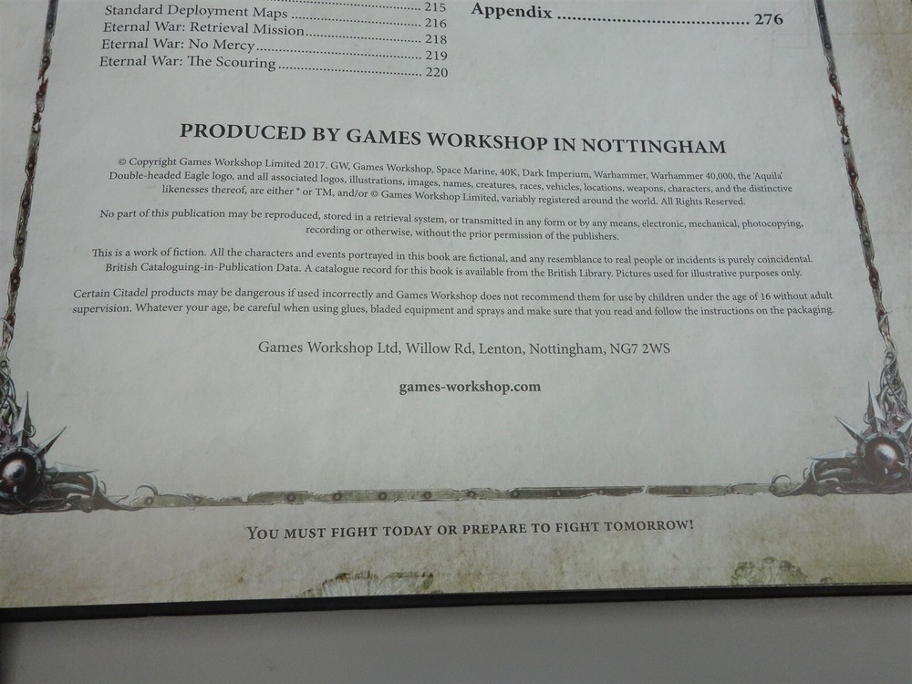 Warhammer 40K: Core Rulebook (oop 8th edition, hardcover)