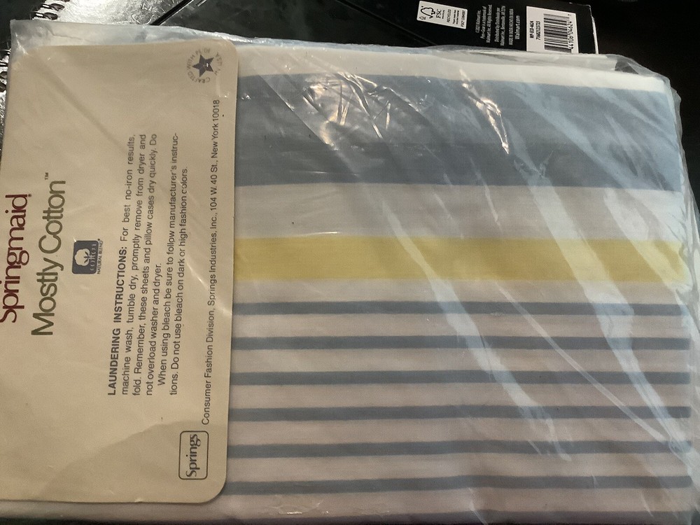 Spring aid Mostly Cotton Two Standard Pillowcases 200 TC