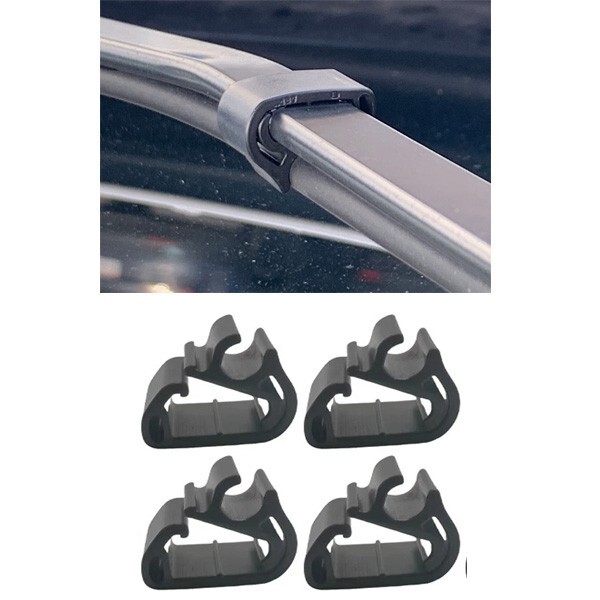 Honda 5x Windshield Wiper Arm Spray Hose Clip Tube Civic CR-V HR-V Accord Nozzle