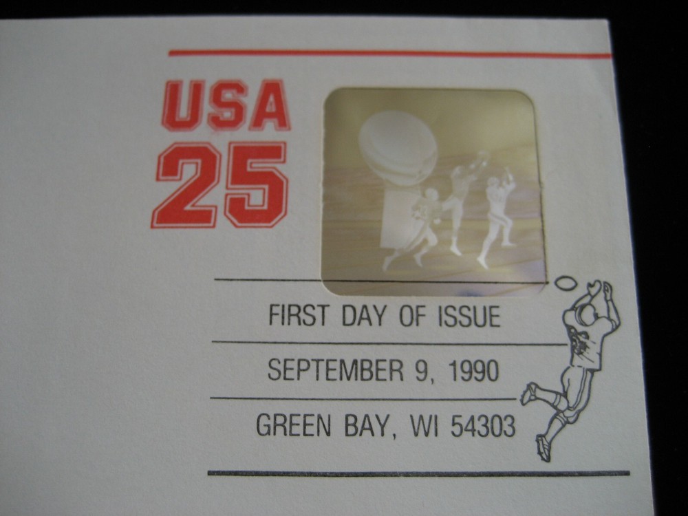 USA Postage Prepaid Envelope - 1990 Football