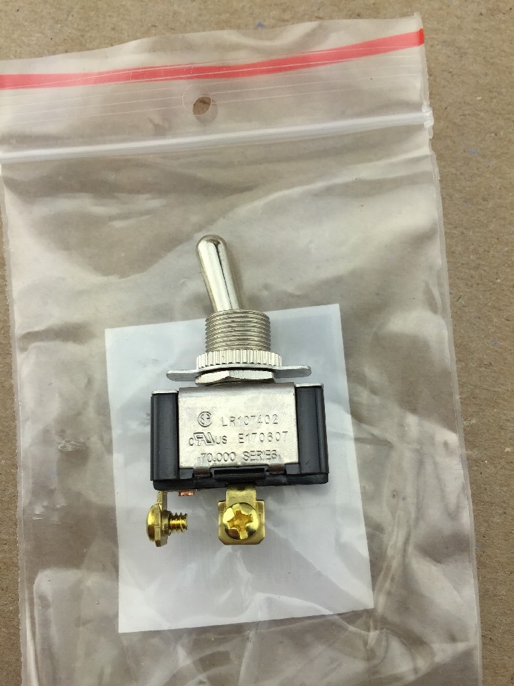 Morris Products Toggle Switch Heavy Duty Spst On-Off Ships FREE