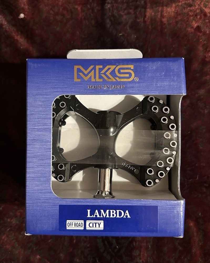 MKS Lambda Platform Pedals | 9/16” | Black