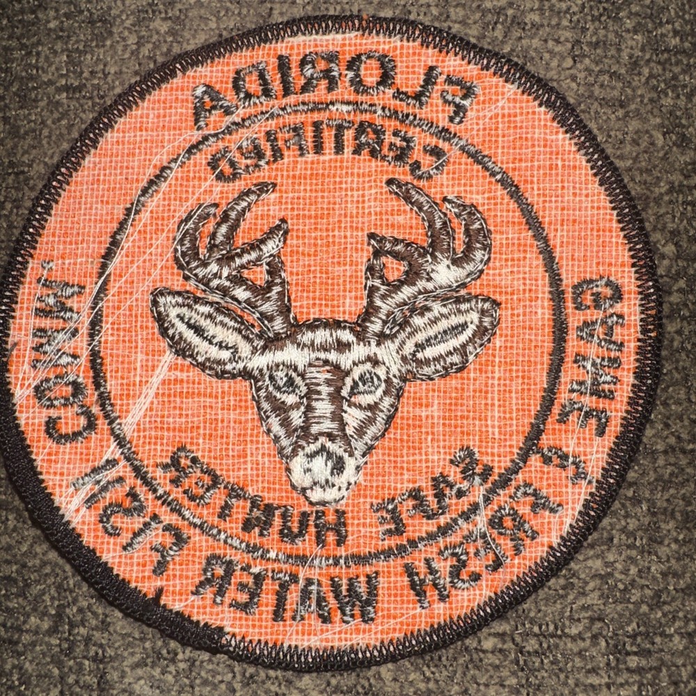 FLORIDA SAFE HUNTER PATCH, Vintage