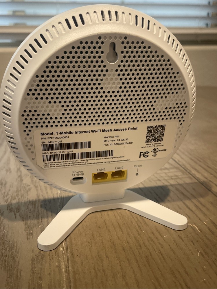 T-Mobile Wireless Wi-Fi Mesh Access Point High-Speed Network Device