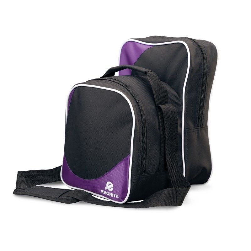 Ebonite Compact Single Shoulder Bag Black/Purple