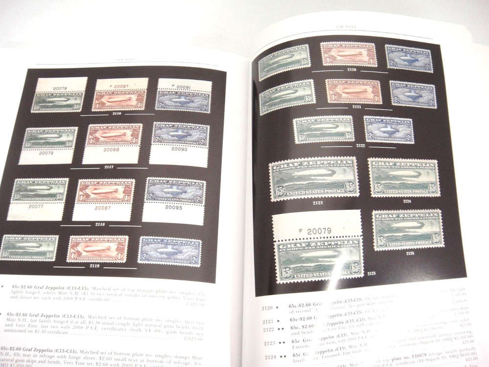 Siegel Auction Catalog 2009 Provisionals Essays Offices in China Canal Zone