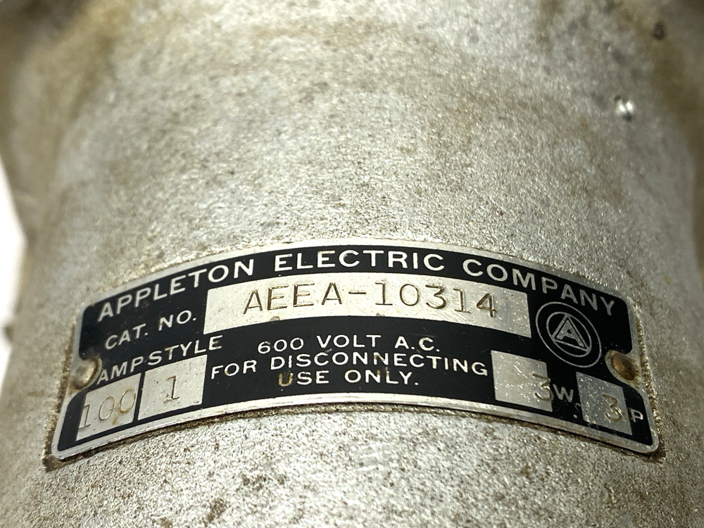 Appleton AEEA-10314 Receptacle w/ Angle Adapter Base