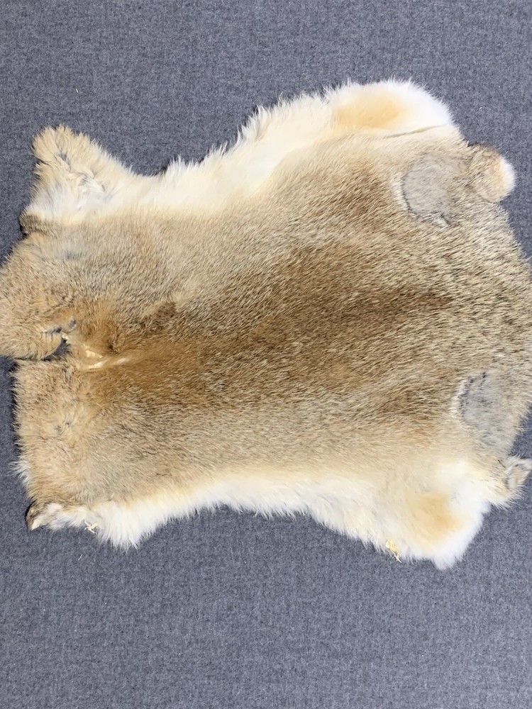 Printed Rabbit Pelt: Deer