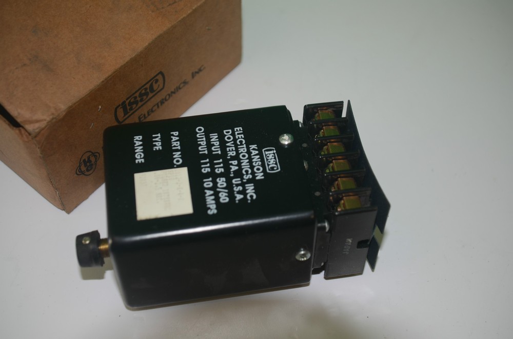 New Kanson Electronics ISSC Solid State Timer 1012-2-E-4-BSP10 Pulsed Interval