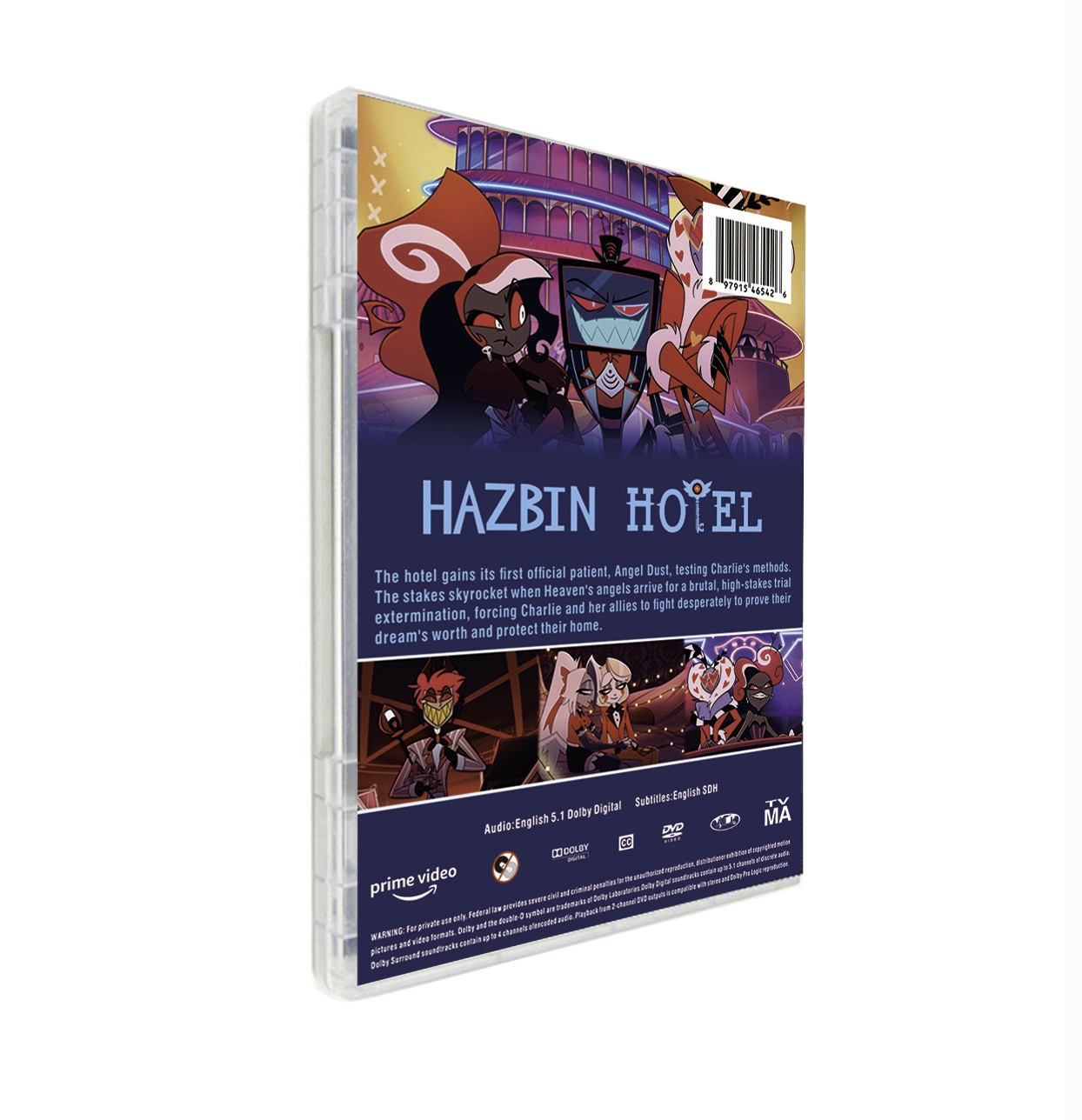 Hazbin Hotel Season 2 3DVD New Box Set Free and fast shipping