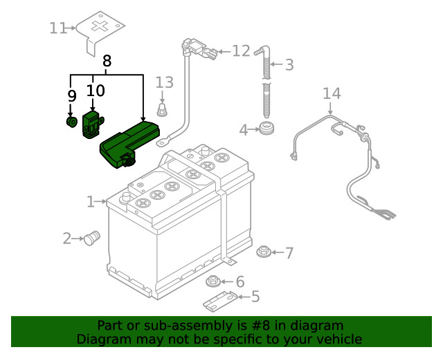Genuine Audi Control Module 4M6-915-459-E