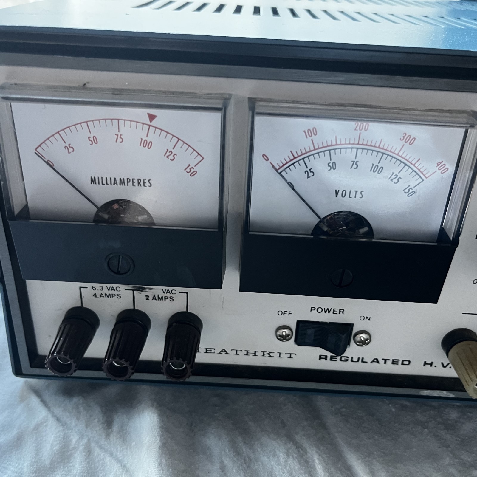 Vintage Heath Tube Regulated HV Power Supply IP-2717A High Voltage