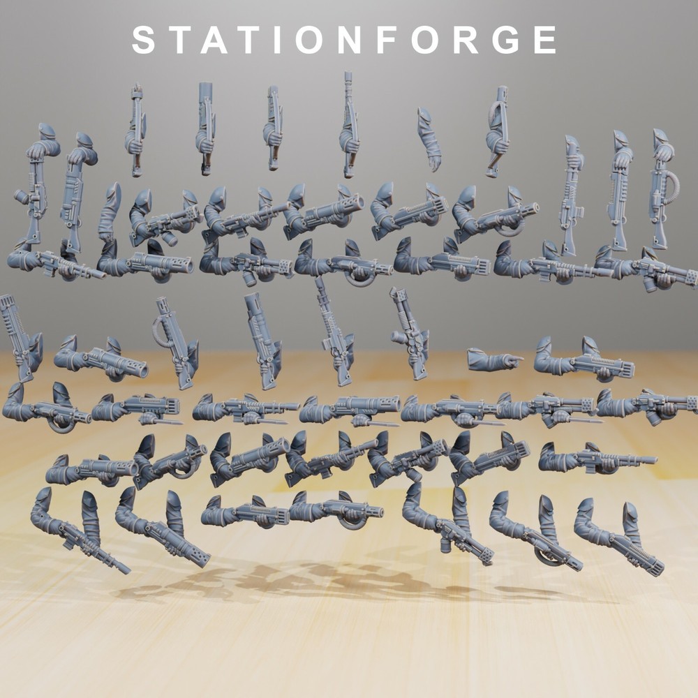 Station Forge Grim Guard Army builder kit. 32mm.
