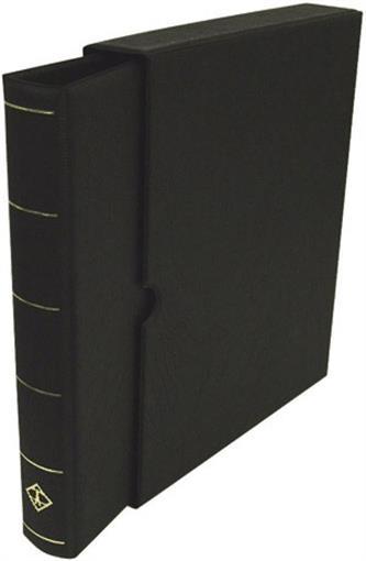 Lighthouse Vario F 3 Ring Binder w/ Slipcase Black Office Banknotes Album NEW