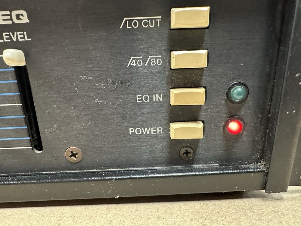 MXR Graphic Equalizers- 1/3 Octave EQ No. 172 & EQ