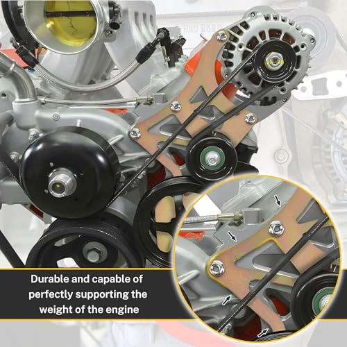 LS Engine Conversion Bracket Kit, Serpentine System for Alternator and Power
