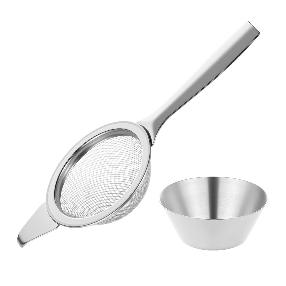 2.2" Small Sifter for Matcha Strainer Fine Mesh Mini Tea Strainers Small Sift...