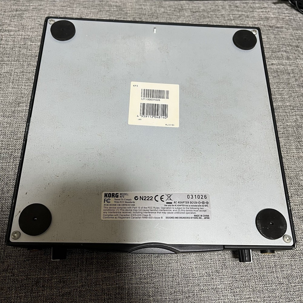 [AS IS] KORG KAOSS PAD KP3 Dynamic Effect Sampler sequencer with adapter box