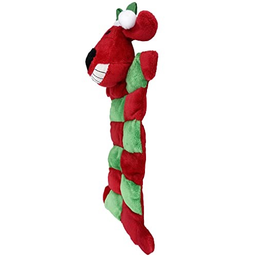 Multipet Loofa Christmas Squeaker Mat 12", Assorted