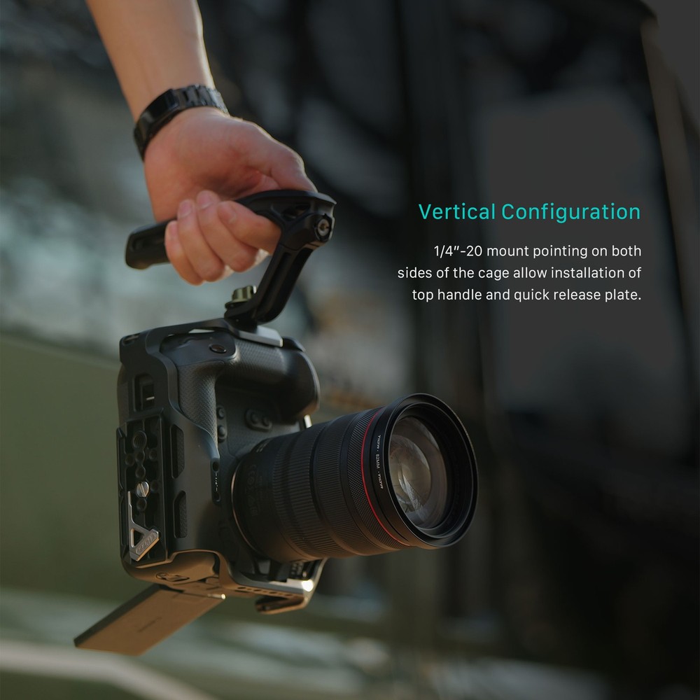 Tilta TA-T36-A-B Full Camera Cage Top Handle Basic Kit For Canon R1 Camera