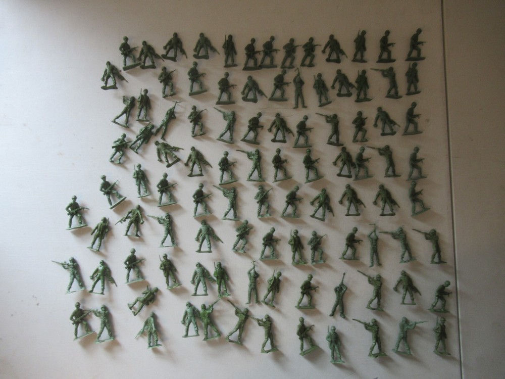 Multiple Products MPC Army Men figures 80+