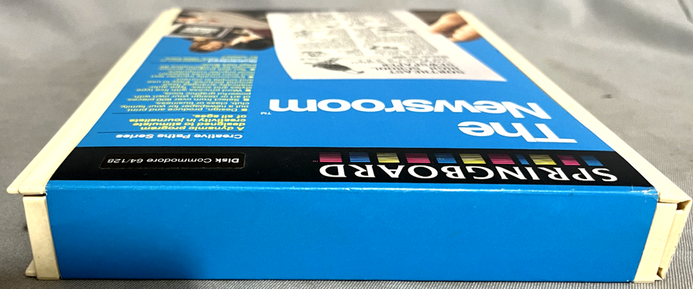 The Newsroom Desktop Publishing Program Commodore 64 Springboard 1985 Mint