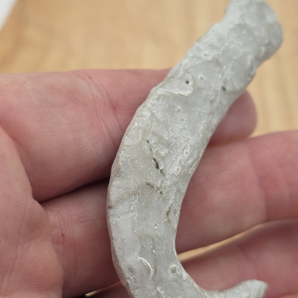 White Flint Indian Fish Hook