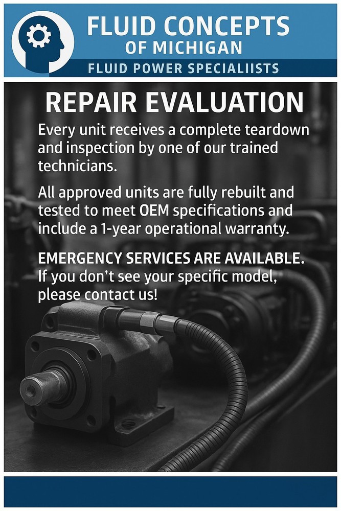 VICKERS PVB5RDY21ML10 / PVB5-RDY-21-ML-10 ( REPAIR EVALUATION ONLY )