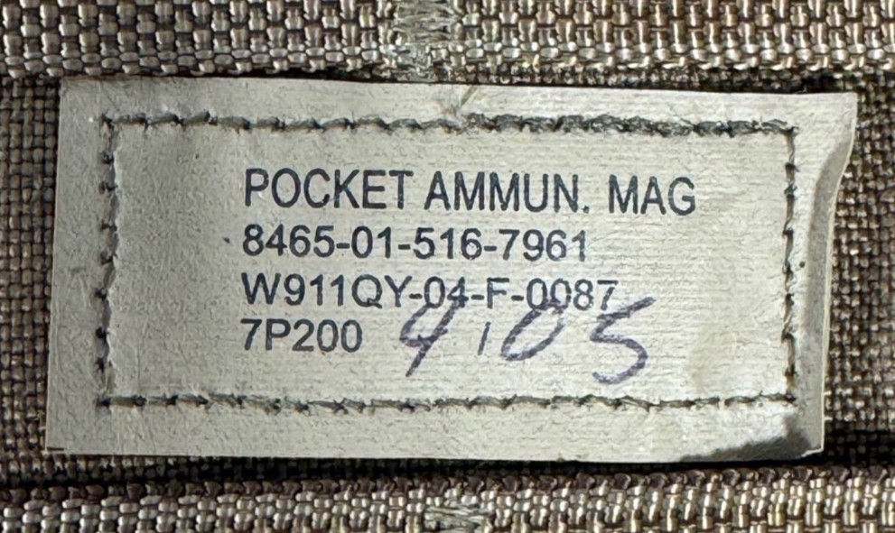 New USMC 6 Mag Magazine Ammo Pocket Bandolier Coyote Brown