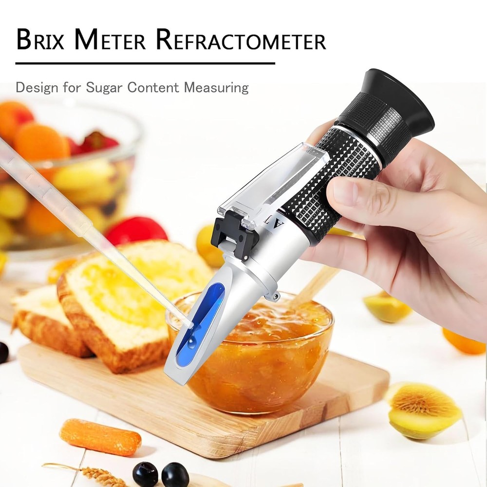 Professional Handheld Refractometer with Automatic Temperature Compensation