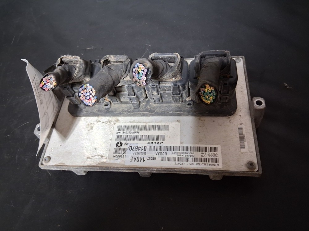 DODGE 1500 PICKUP Engine Brain Box Electronic Control Module; 5.7L 11