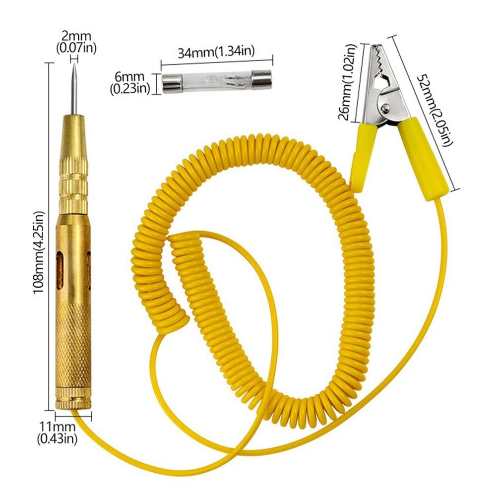 Compact Automotive Voltage Tester for Quick Fault Detection and Testing