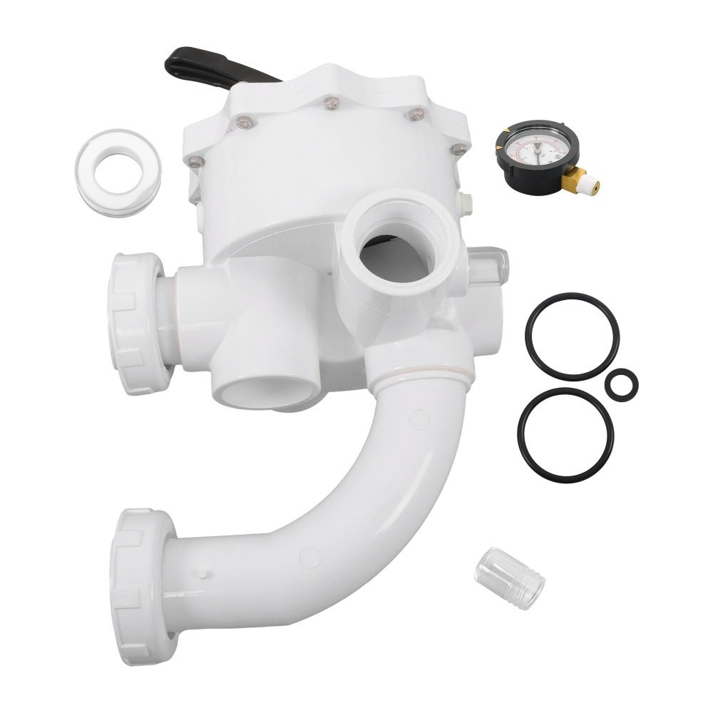 261152 2-Inch Threaded Multiport Valve Replacement Pool and Spa D.E. Filter