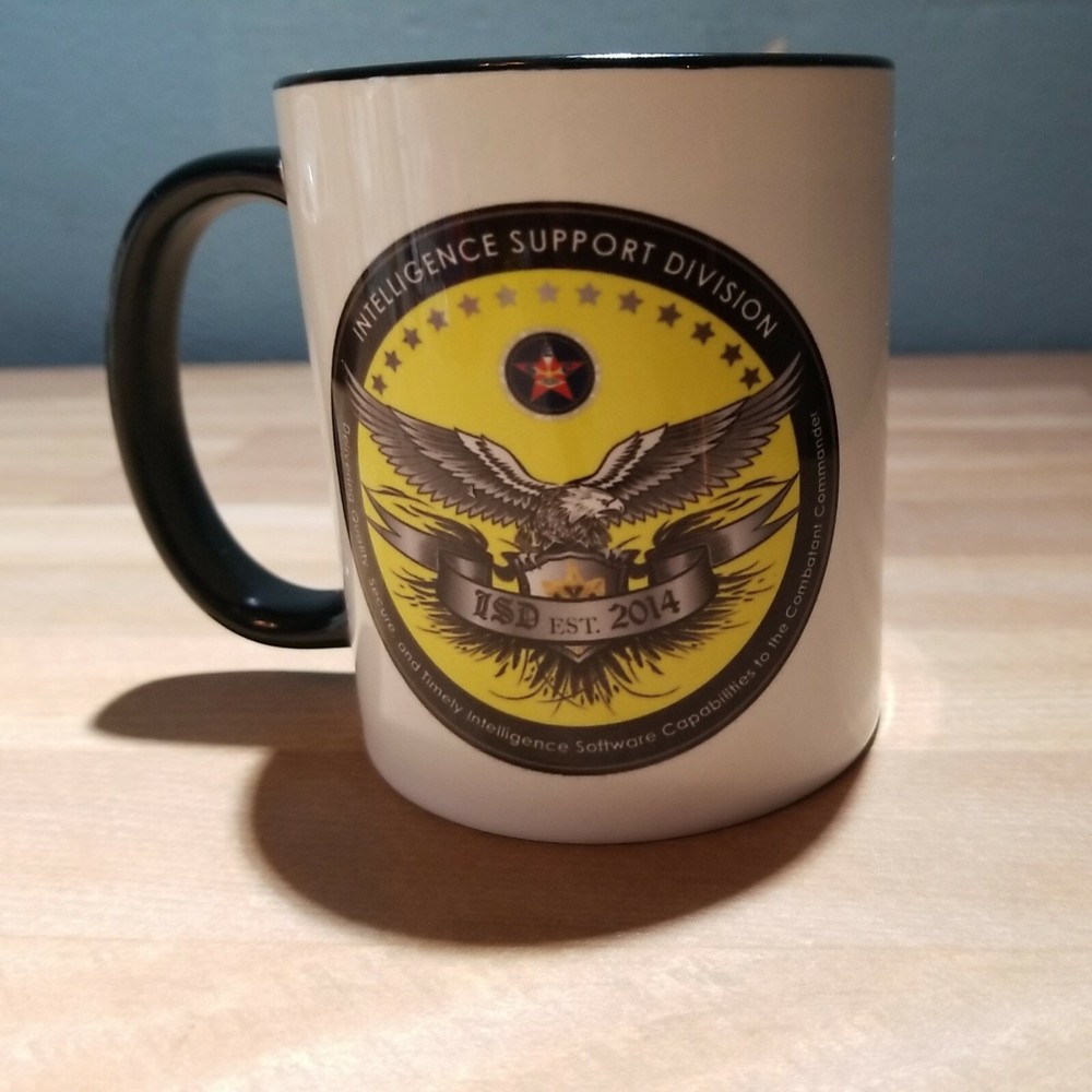 SEC CECOM / ISD Intelligence Support Division Coffee Mug Software Engineering