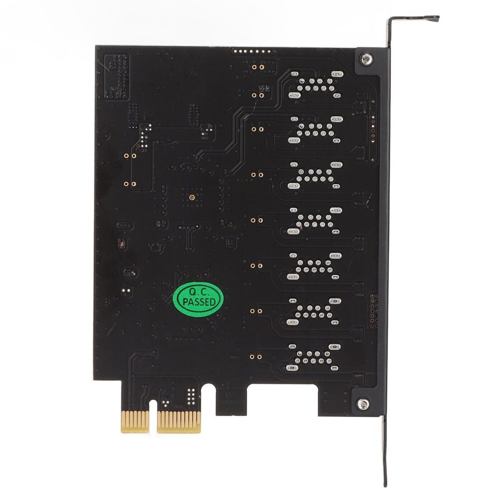 USB3.2 PCI-E Expansion Card Adapter 7 Ports Hub Adapter External Controller US