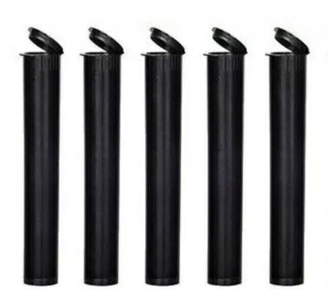 Airtight Solid Black Squeeze Container Waterproof Childproof. Snap Closure x5