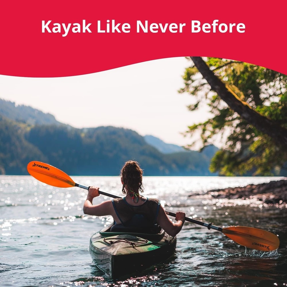 Durable Black 96" Kayak Paddle Lightweight