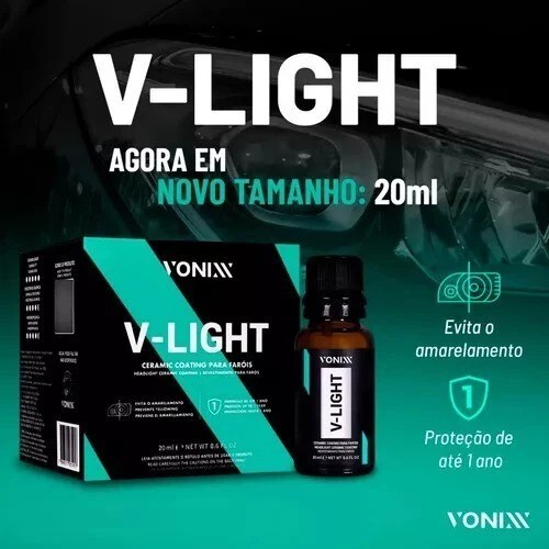 Vonixx V-Light Headlight Ceramic Coating | 20ml Kit
