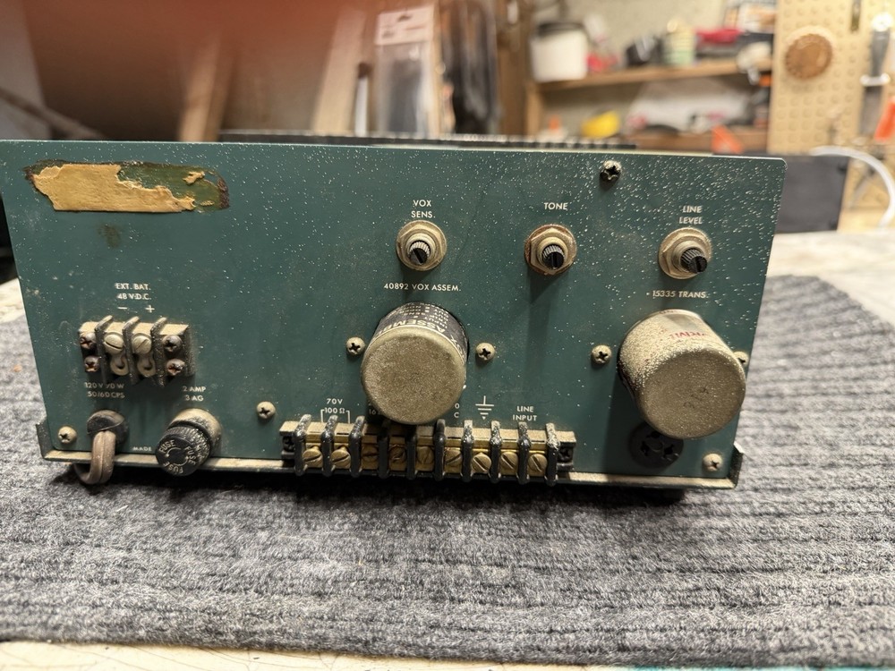 RARE Altec 351 PW Solid State Power Amplifier - Powers On - Parts Only
