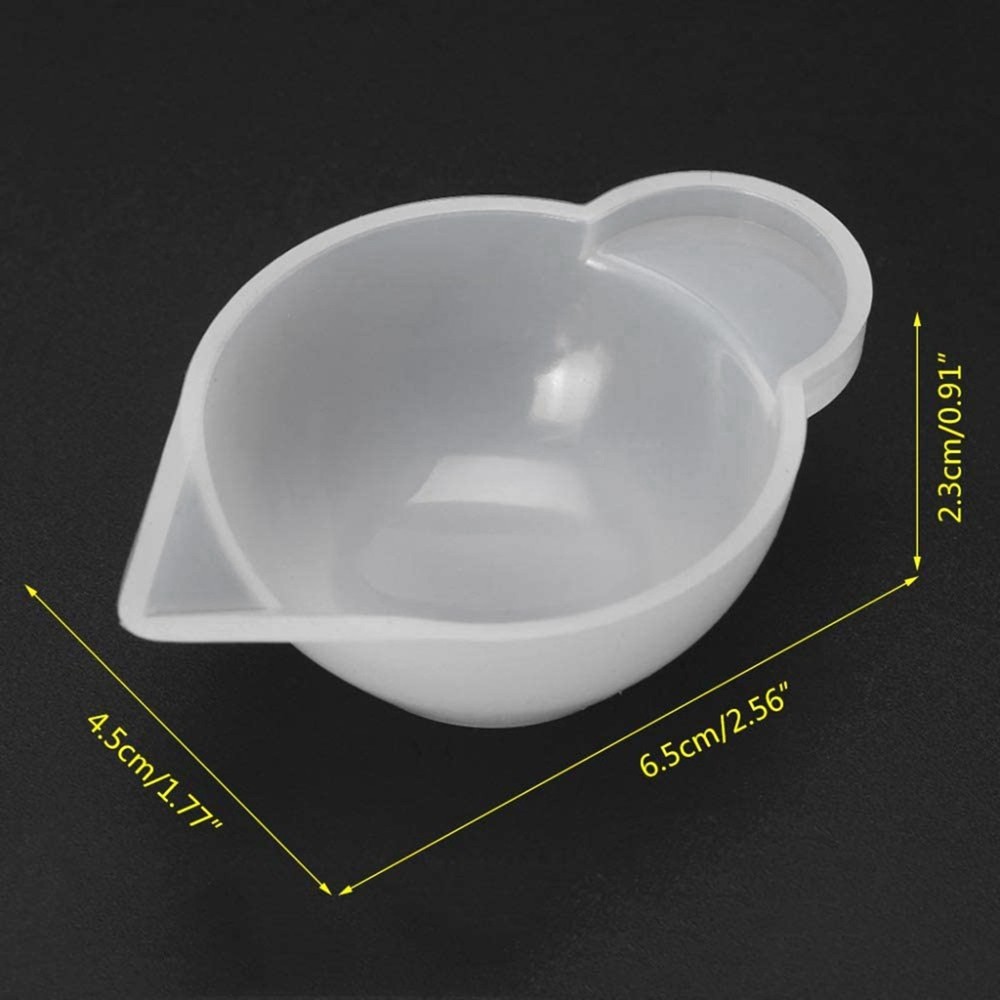 30 Pcs Silicone Mold Cup Dispenser, Measuring Cup,Modulation Tools for DIY7447