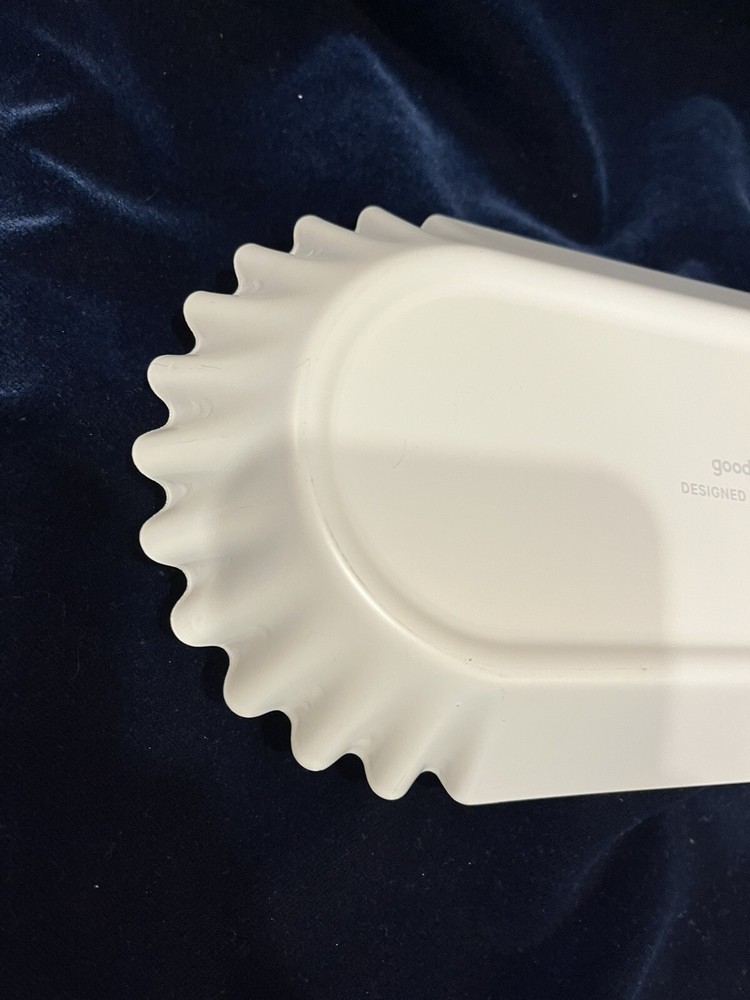 Good Thing Frank Tray Designed By Christopher Specce Trinket Catch All - White