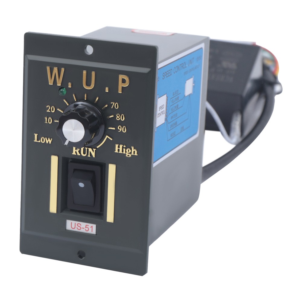 200W 20K Adjustable Speed Motor AC Gear Motor Reversible Motor with Controller
