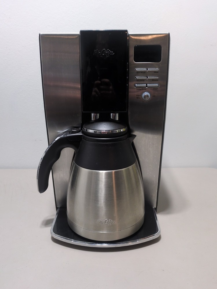 Mr. Coffee 10 Cup Programmable Coffee Maker Stainless Thermal Carafe BVMC-PSTX91