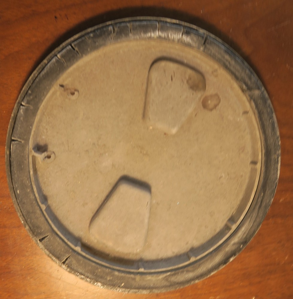 Round Tank Cover For Viper Carpet Extractor 8" Diameter